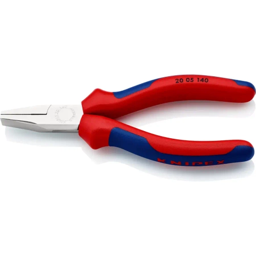 Плоскогубцы с гладкими губками хромированные 140 мм Knipex 20 05 140