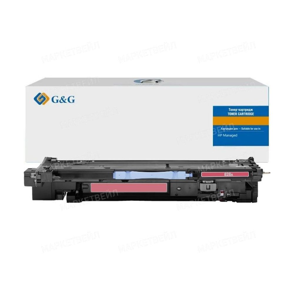 Фотобарабан G&amp;G, аналог HP CF365A (828A) для Color LaserJet M855/M880, пурпурный (21K)