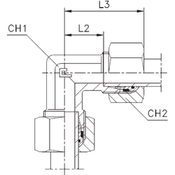 Соединение P90 DS16 24х1.5 (в сборе, B4)