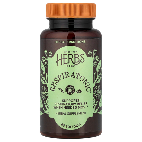 Herbs Etc., Respiratonic®, 60 капсул (400 мг в 1 капсуле)