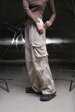Брюки Nothomme Outdoor 3M Scotchgard Cargo Paratrooper Pants "Light Gray" Women's