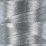 Нитки вышивальные Gamma V75/2, 10х400 ярдов, 365 м, 16-0000 серый