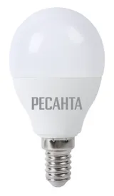 Лампа светодиодная РЕСАНТА LL-R-G45-7W-230-3K-E14 — фото 2