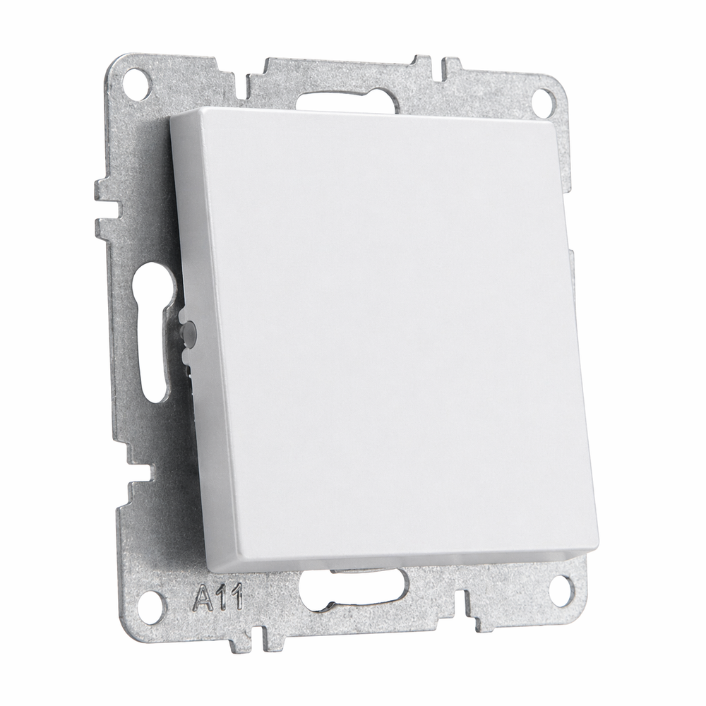 Кнопка 1-клавишная ARVIA Electric, металлик 50032000207