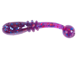 Слаги съедобные Lucky John White Fish 0.8" (2 см), цвет S63, 20 шт