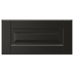 IKEA BODBYN  (ИКЕА БОДБИН)  -  Панель ящика - чёрный 40x20 см