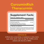 Natural Factors, CurcuminRich®, Theracurmin®, 60 мг, 120 вегетарианских капсул