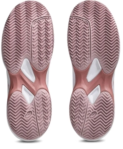 Детские теннисные кроссовки Asics Gel-Game GS Clay/OC - white/morganite