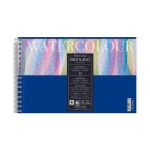 Альбом для акварели Watercolour 300 г/м², 13.5х21 см, на спирали 12 л, микроперфорация листов, среднезернистая, Fabriano 17661321