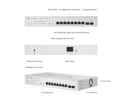 Коммутатор TP-Link Omada Pro S4500-8GHP2F