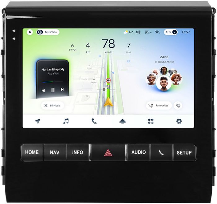 Магнитола для Toyota Land Cruiser 200 2015-2021 (с JBL и 360, рамка тип 2) - Teyes CC4L-DTS монитор 9" IPS, Android 14, Быстрая, Snapdragon 662, CarPlay, 4G SIM-слот