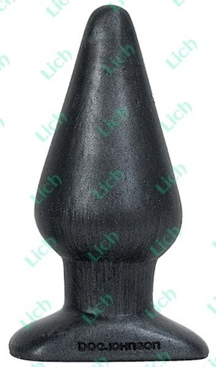 Большая серая пробка PLATINUM SILICONE