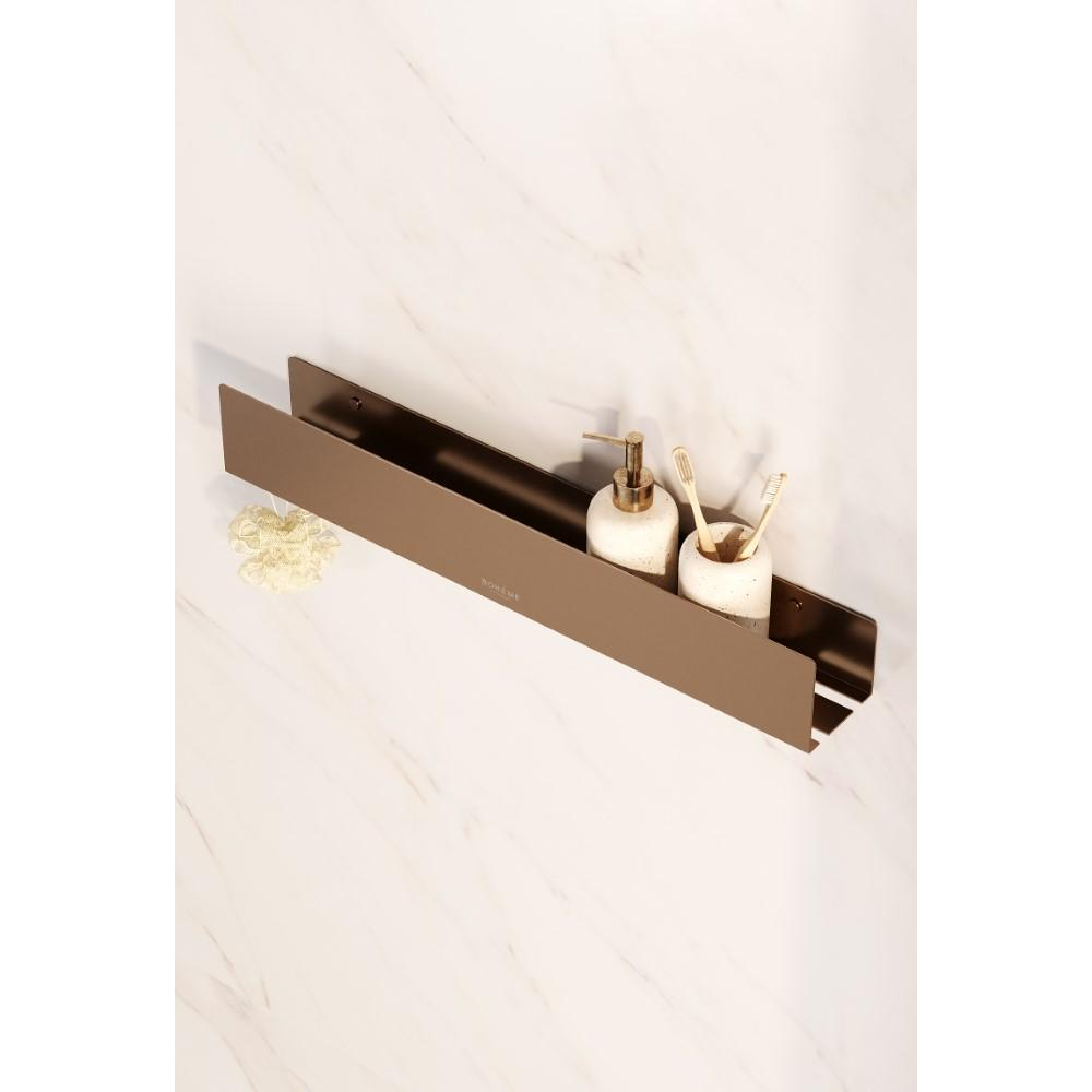 Полка Boheme Free 10967-CB COPPER BRUSHED