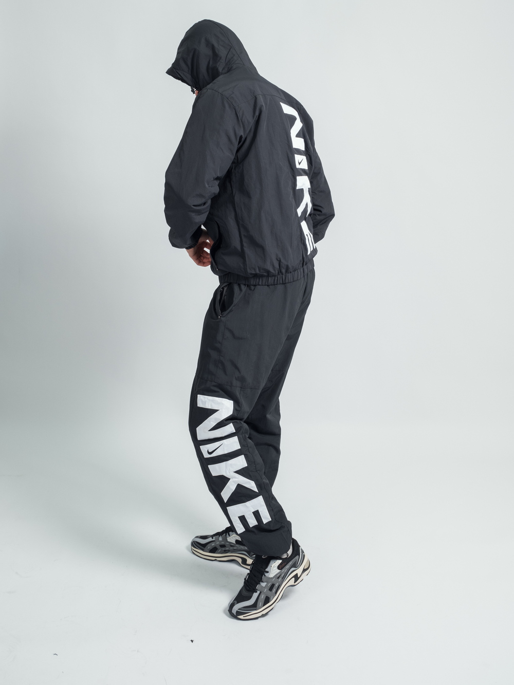 Костюм Nike флис #103 (черн.)