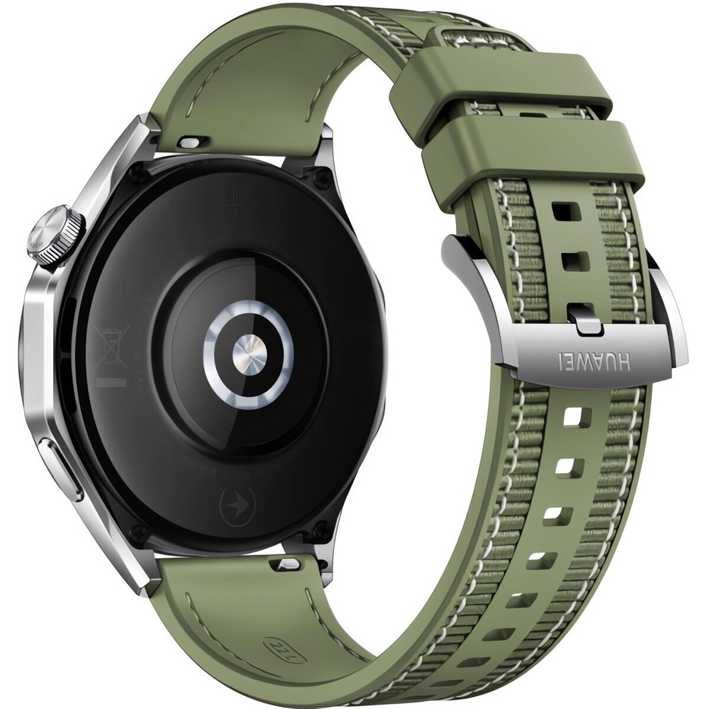 Умные часы Huawei Watch GT 4 46mm PNX-B19 Green Woven Strap (55020BGY)