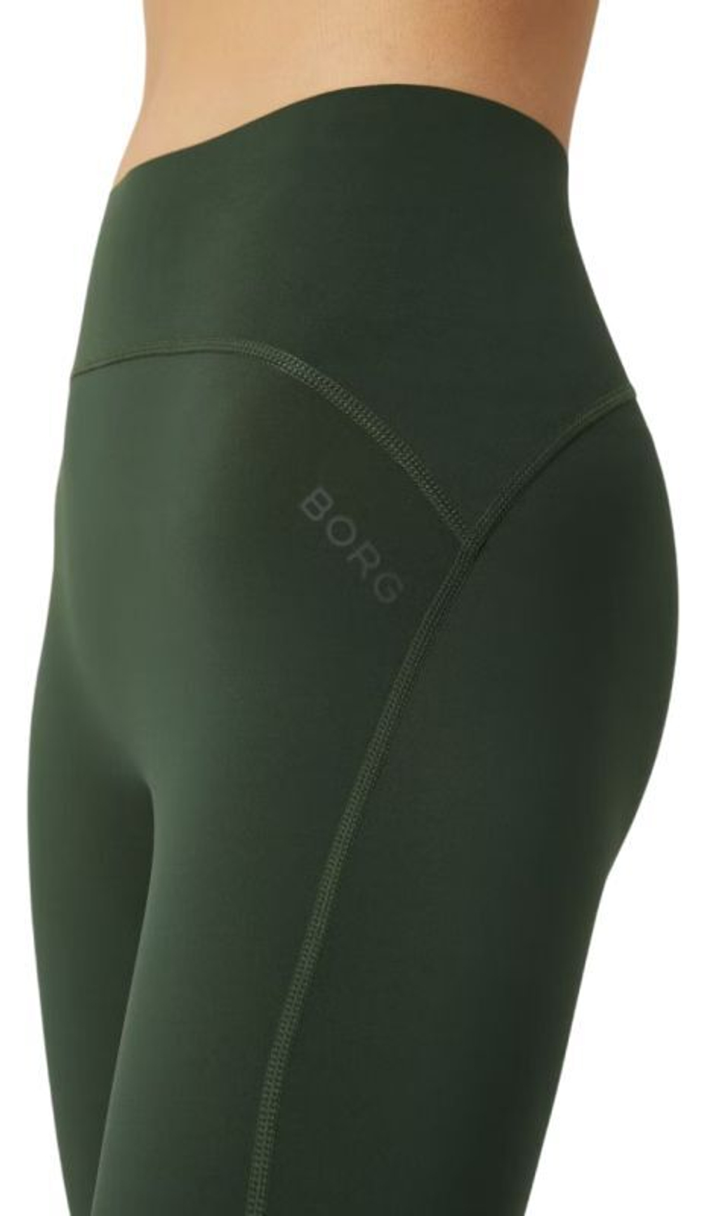 Leginsy Björn Borg Sleek - зеленый