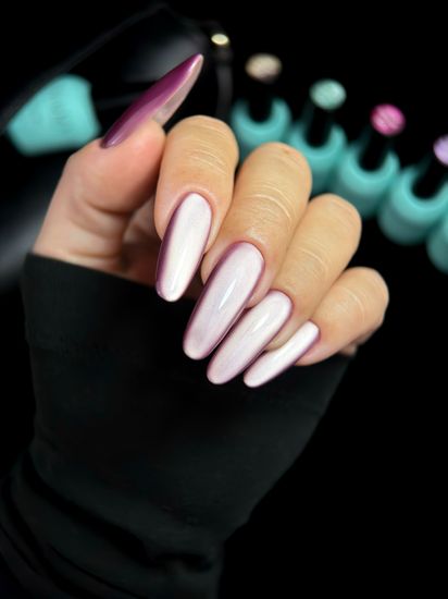 Гель-лак с эффектом кошачий глаз ENIGMANIC AURA silk cat 10 мл. #06