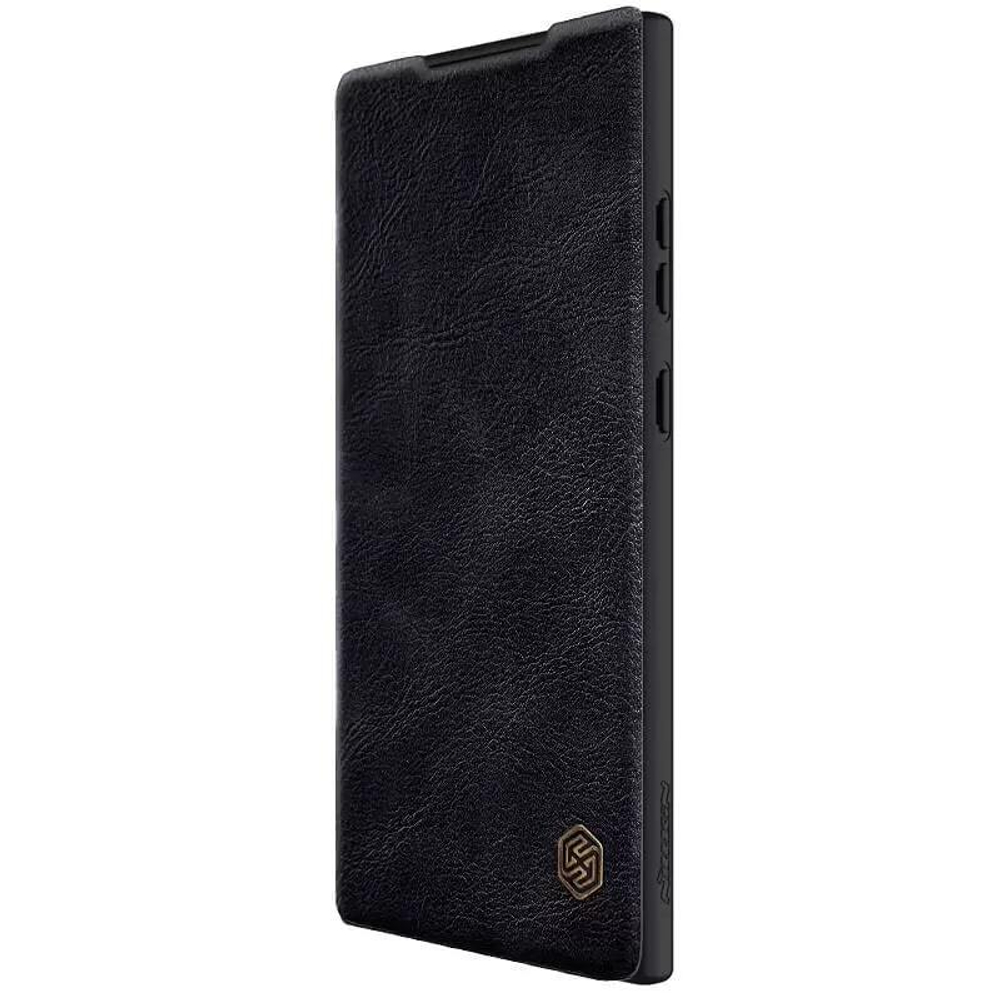 Кожаный чехол-книжка Nillkin Leather Qin Pro для Samsung Galaxy S23 Ultra