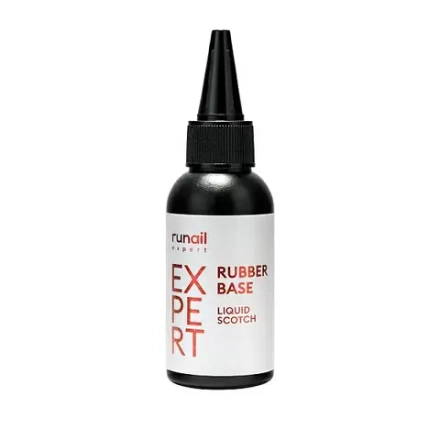 Runail Expert База Rubber base liquid scotch, 50 мл