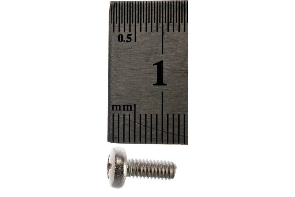 4х10 Винт полукруг. нерж. А2 DIN7985 PH (100 шт.)