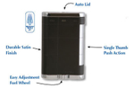 XIKAR XTX Tabletop Silver 530SL
