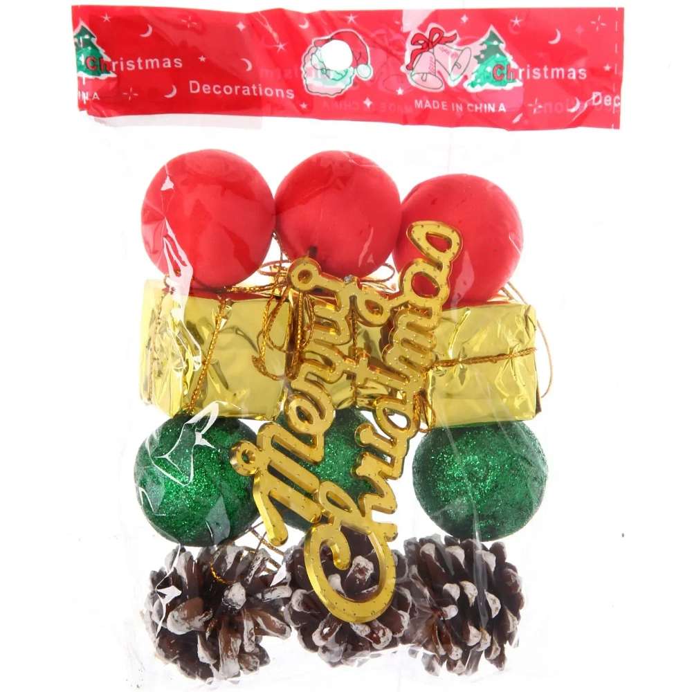 Набор украшений «Merry Christmas» 11*13 см (набор 13 шт), микс
