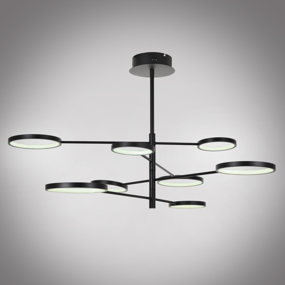 Потолочная люстра на штанге светодиодная MyFar Eva MR1220-8CL