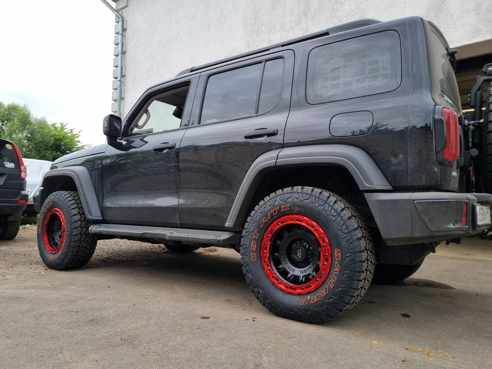 РАСПРОДАЖА ОСТАТКОВ! Диск колёсный литой BLACK MUD M530B с бедлоком R17 8,5 ET0 Matte Black W Beadlock Ring