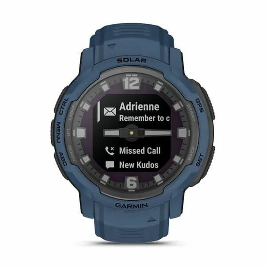 Часы Garmin Instinct Crossover Solar, Tidal Blue 010-02730-02