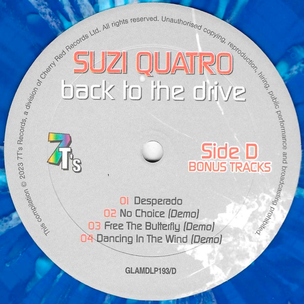 Suzi Quatro / Back To The Drive (Coloured Vinyl)(2LP)