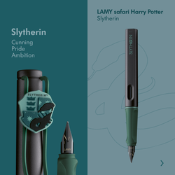 Ручка перьевая safari Slytherin 0B5 FH с пером EF (4040401) 4