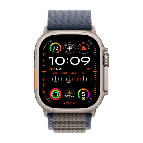 Умные часы Apple Watch Ultra 2 GPS + Cellular, 49mm, Alpine Loop L, Blue (Синий)
