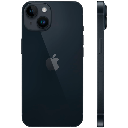 Смартфон Apple iPhone 14 128GB eSIM, Midnight (Черный)