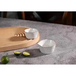 Соусник 50 мл d 6,5 см h3,5 см круглый керамика Gray Frutti di Mare P.L. [6]