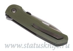 Нож Bob Terzuola Compact Tactical Folder OD Greenфотография - 9