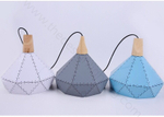 Pendant design lamp Fracture  D22 (Yellow)