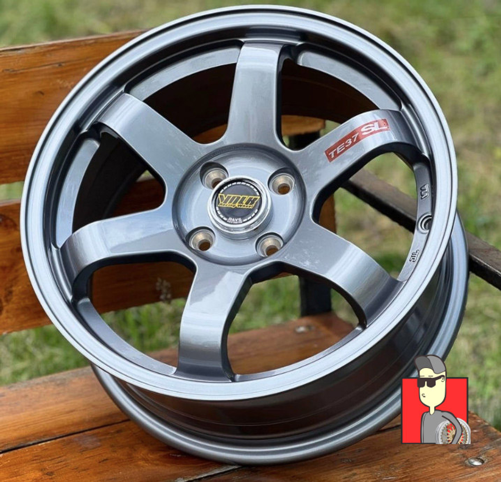 Комплект дисков Rays TE37 16x7 et30 4x100