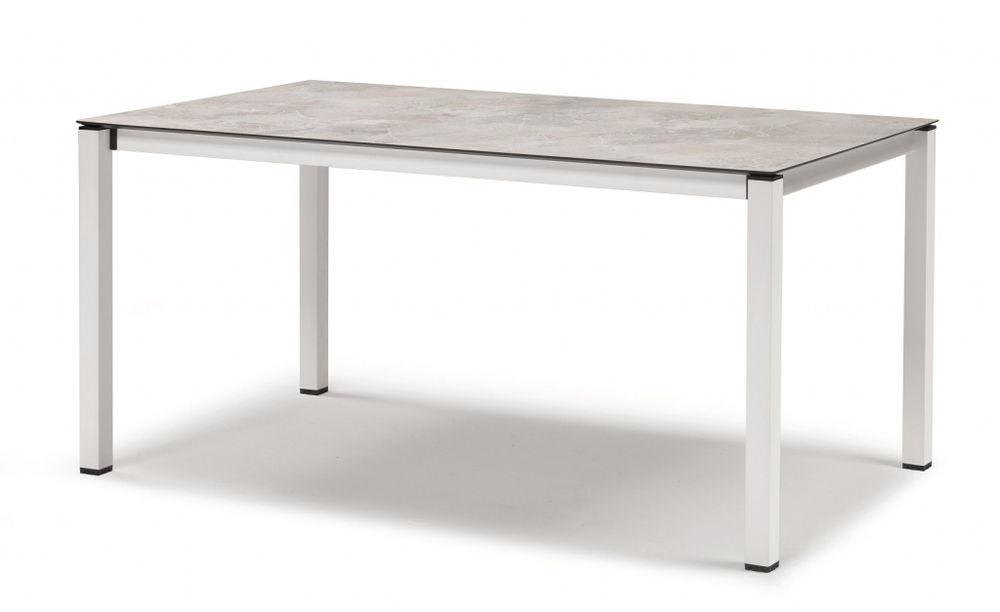 Стол ламинированный раздвижной Scab Design Pranzo Extendable, белый, каменный