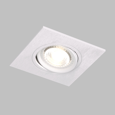 DK3021-WH Встраиваемый светильник, IP 20, 10 Вт, GU5.3, LED, белый, пластик