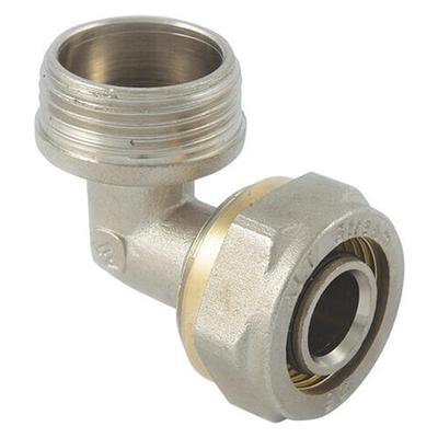 Угольник AltStream цанговый 16x1/2" с наружной резьбой