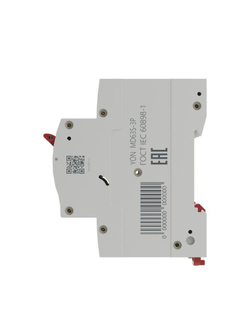 Выключатель автоматический модульный 3п C 40А 4.5кА YON max MD63S YON MD63S-3PC40