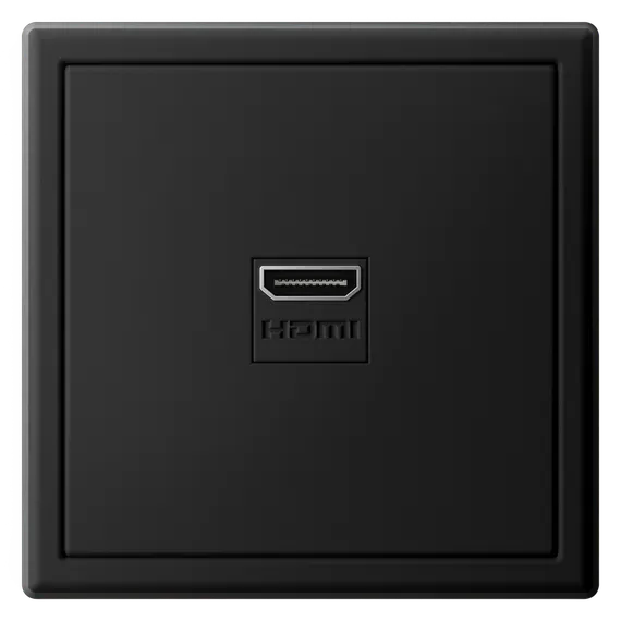 Розетка HDMI Systeme Electric ArtGallery Карбон GAL001080
