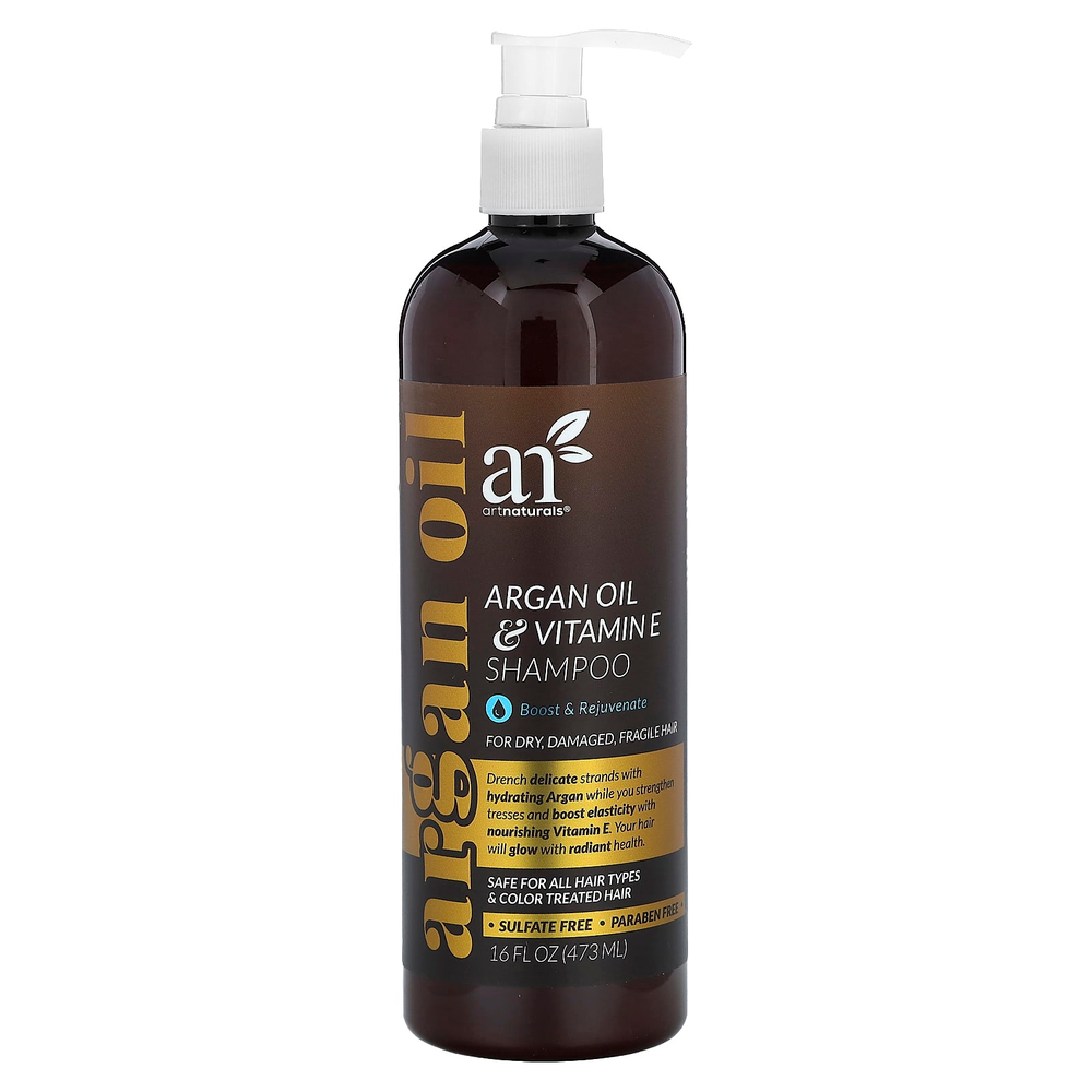 artnaturals, Шампунь с аргановым маслом и витамином Е, 473 мл (16 жидк. унц.)
