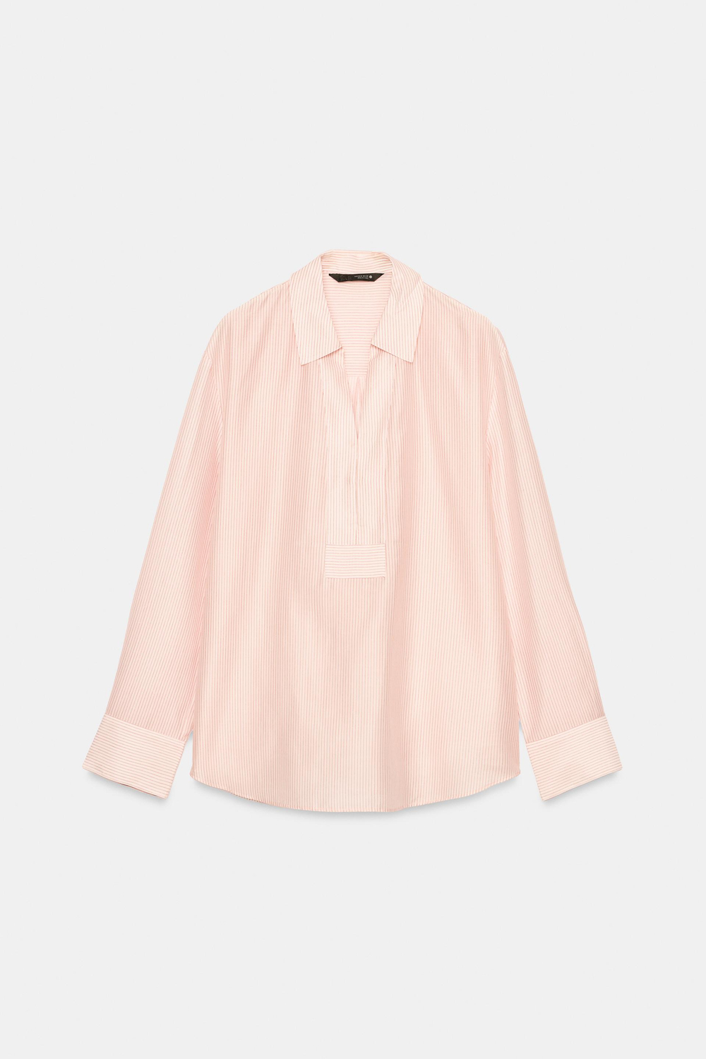 ZARA РУБАШКА В ПОЛОСКУ — ZW COLLECTION, ПОЛОСКИ
