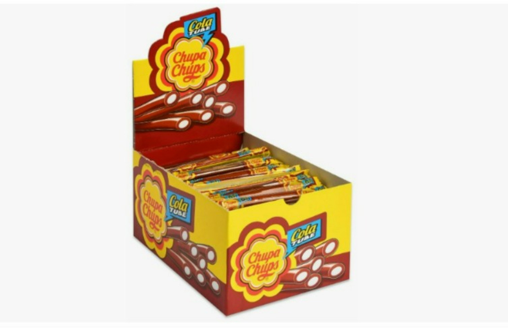 Chupa Chups Explossion cola (Конфета Чупа-чупс со вкусом колы) 10г (150шт)