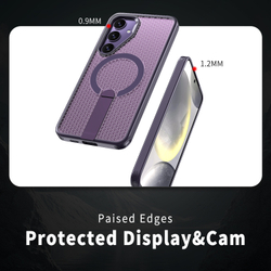 Прозрачный чехол Mesh Pro Magnetic Case для Samsung Galaxy S25+