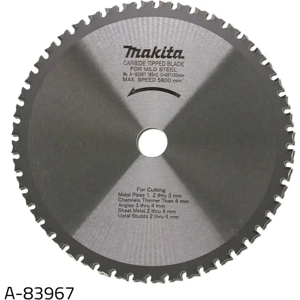 Пильный диск по стали 185 x 20мм Makita A-83967