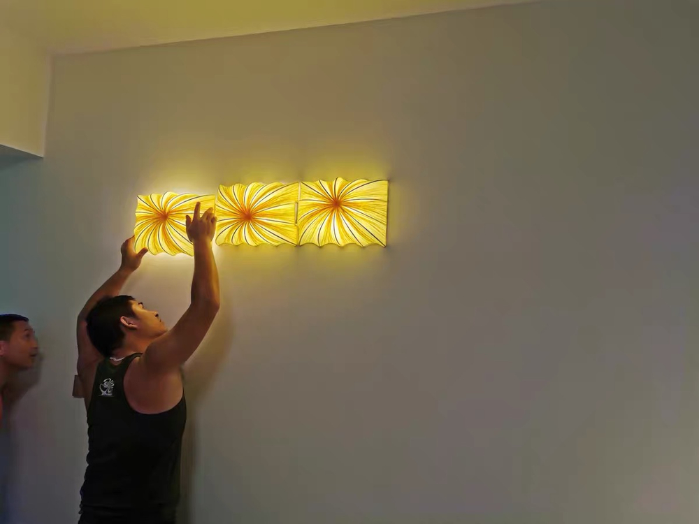 Wall design lamp Zika by Aqua Creations Studio