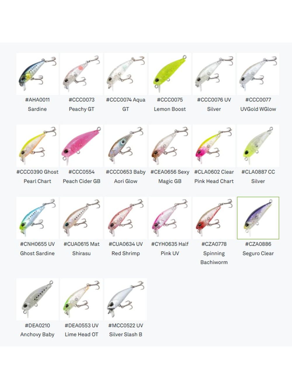 Воблер DUO Tetra Works Toto Fat 35 S, CZA0778 Spinning Bachiworm
