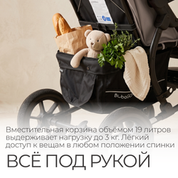 Прогулочная коляска BubaGO Model ONE
